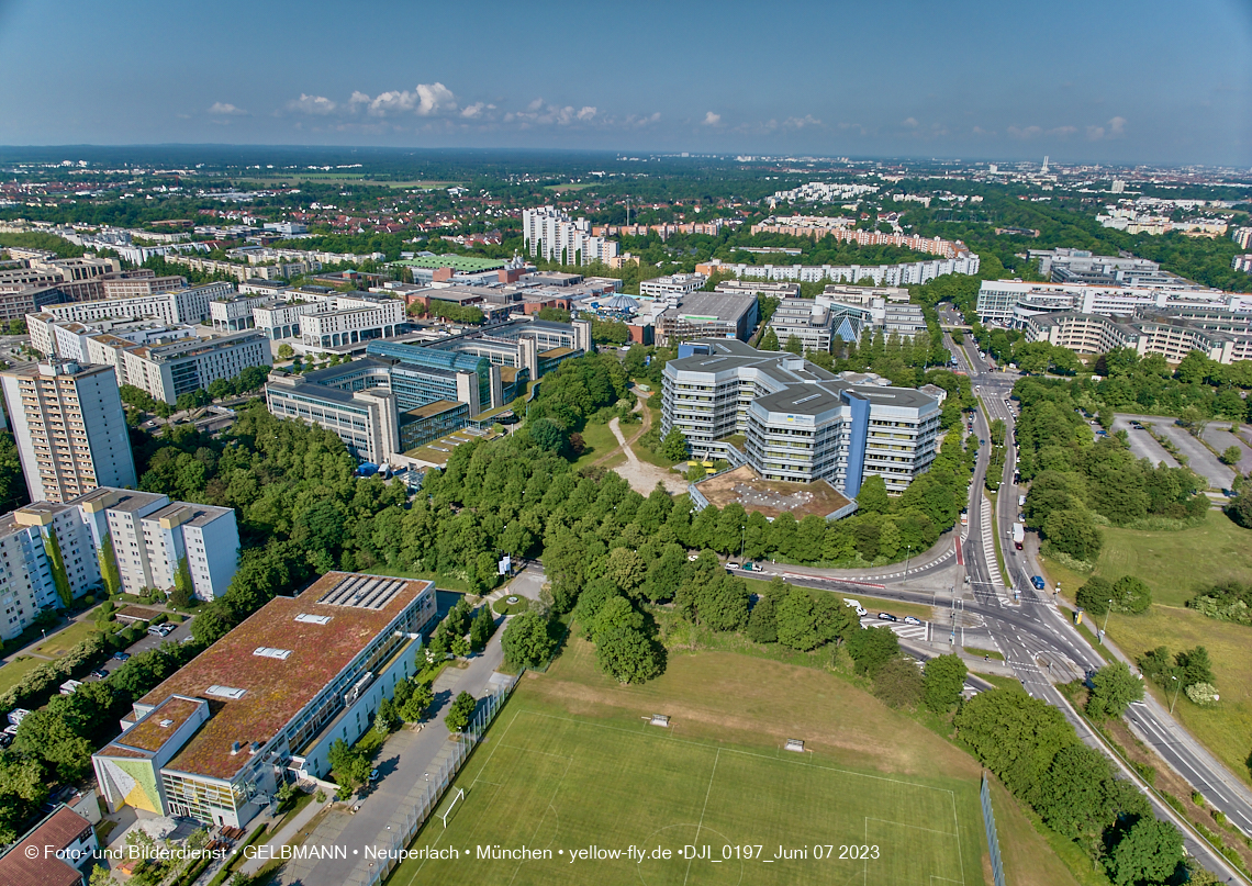 07.06.2023 - Perlach Plaza, PEP, Rentenversicherung, Wohnring, WACKER-Chemie in Neuperlach